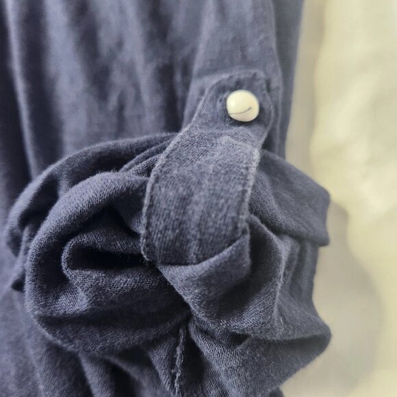 Lilly Pulitzer Women's Small Noelle Tunic Navy Beaded - Picture 4 of 8